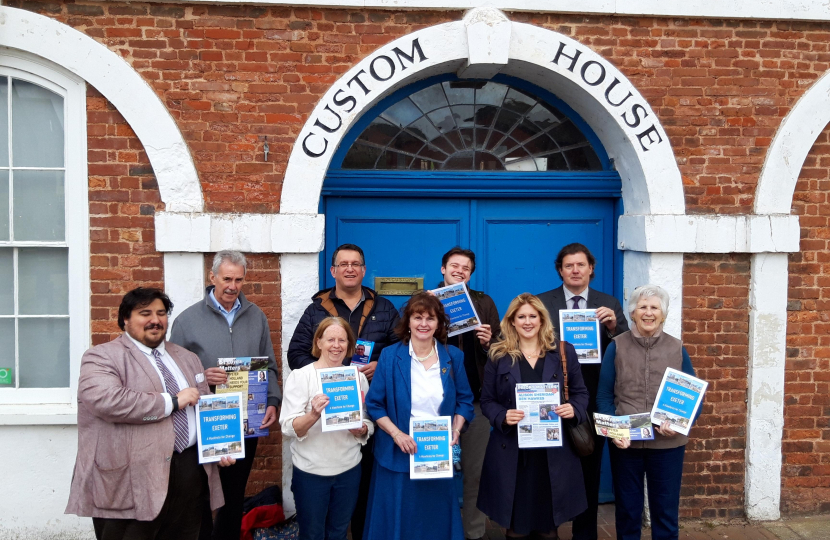 Conservatives Councillors and Candidates in St Davids Ward.